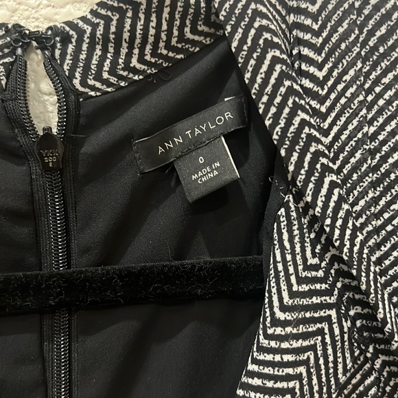 Ann Taylor Chevron Dress - Picture 3 of 4